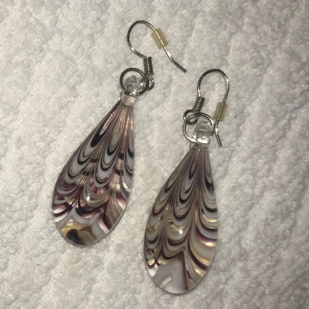 Murano glass earrings